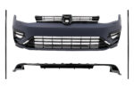 Pare-chocs avant bas de caisse et diffuseur look R pour VW golf 7 phase 2 de 11/2016 à 01/2021