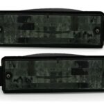 2 CLIGNOTANT NOIR TRANSLUCIDE BMW SERIE 3 E30 DE 1984 A 1991 + 2 AMPOULES