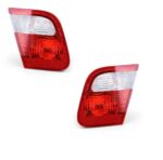 2 FEUX ARRIERE DE COFFRE / MALLE POUR BMW SERIE 3 E46 BERLINE PHASE 1 98 A 08/2001
