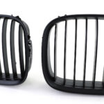 2 GRILLE DE CALANDRE NOIR MAT BMW SERIE 5 E39 PHASE 1 ET 2 1995 A 5/04 – Image 5