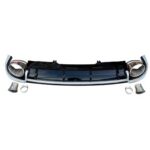 Diffuseur look RS4 pour AUDI A4 B9 berline et avant phase 1 de 05/2015 à 06/2019 standard – Image 3