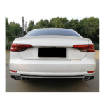 Diffuseur look RS4 pour AUDI A4 B9 berline et avant phase 1 de 05/2015 à 06/2019 standard – Image 4