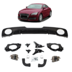 Diffuseur arrière look TT RS pour AUDI TT S-line et TT S 8j de 08/2006 à 06/2014
