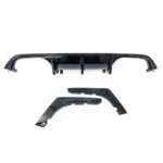 Diffuseur noir brillant pour BMW M3 F80 berline M4 F82 coupé F83 cabriolet