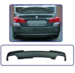 SPOILER / DIFFUSEUR ARRIERE PACK M DOUBLE SORTIE POUR BMW SERIE 5 F10 ET F11
