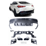 Diffuseur look GLE 63 AMG pour GLE coupé C167 pack amg à partir de 02/2019