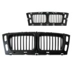 2 GRILLE DE CALANDRE NOIR MAT BMW SERIE 5 E34 PHASE 2 DE 1994 A 1996
