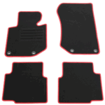 4 tapis de sol velours spécifique BMW SERIE 3 E36 BERLINE COUPE CABRIOLET ET COMPACT