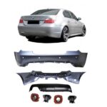 Pare-chocs arrière et diffuseur pack M pour BMW série 5 E60 avec trous pdc 24mm
