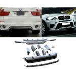 KIT COMPLET AVANT ARRIERE AERO POUR BMW X5 E70 LCI PHASE 2 EN ABS DE 07/2010 A 2013