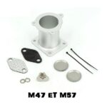 KIT SUPPRESSION VANNE EGR POUR BMW E87 E90 E60 E64 E65 X3 E83 X5 M47 M57N2
