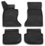 4 tapis de sol caoutchouc spécifique BMW SERIE 5 F10 ET F11 DE 03/2010 A 09/2013