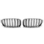 2 calandre double lame chrome et noir pour BMW série 3 F30 et F31 – Image 2