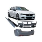 KIT CARROSSERIE PACK M BMW SERIE 3 F30 - PARE CHOC AVANT + ARRIERE + BAS DE CAISSES