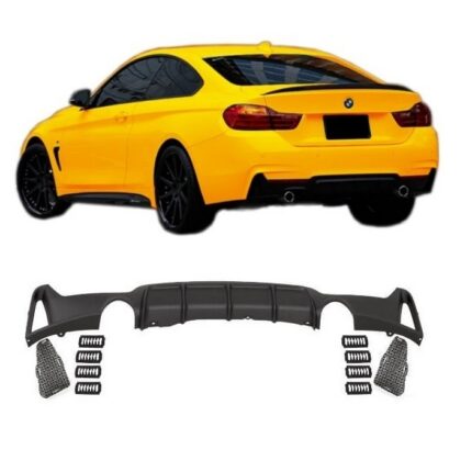 SPOILER / DIFFUSEUR ARRIERE LOOK M PERFORMANCE 435i 435D BMW SERIE 4 F32 F33 F36 AVEC PACK M