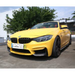 2 GRILLE DE CALANDRE NOIR BRILLANT SPOTS DIAMANT BMW SERIE 4 F32 F33 F36 F82 F83 COUPE CABRIOLET – Image 5
