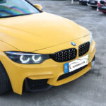 2 GRILLE DE CALANDRE NOIR BRILLANT SPOTS DIAMANT BMW SERIE 4 F32 F33 F36 F82 F83 COUPE CABRIOLET – Image 8