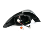 2 FEUX ARRIERE BLANC ET NOIR TRANSLUCIDE POUR PEUGEOT 206 3 ET 5 PORTES – Image 2