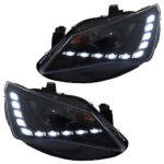 2 FEUX PHARE AVANT LED DEVIL EYES SEAT IBIZA 4 6J PHASE 2 A PARTIR DE 03/2012 – Image 2