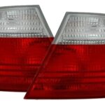 2 FEUX ARRIERE BMW SERIE 3 E46 COUPE PHASE 1 99 A 2003 TYPE M3 LOOK PACK M