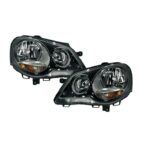 2 feux phare avant look GTI CUP pour VW POLO 9n3 de 04/2005 à 05/2009