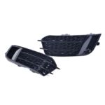 2 grille de pare-chocs look RS noir brillant pour AUDI A1 phase 1 de 09/2010 à 10/2014 – Image 2