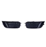 2 grille de pare-chocs look RS noir brillant pour AUDI A1 phase 1 de 09/2010 à 10/2014 – Image 3