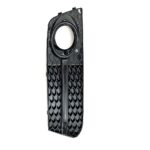 2 GRILLE COUVRE ANTIBROUILLARD NOIR BRILLANT LOOK RS4 POUR AUDI A4 B8 DE 12/2007 A 10/2011 – Image 2