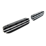 2 grille d'aile look M5 pour BMW série 5 E60 et E61