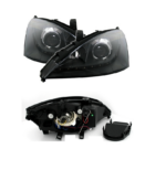 2 feux phare avant led noir pour FORD focus de 10/2001 à 10/2004 – Image 2