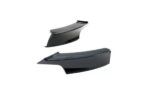 2 extensions de pare-chocs avant noir brillant pour BMW série 3 F30 F31 pack M – Image 7