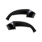 2 extensions de pare-chocs avant noir brillant pour BMW série 3 F30 F31 pack M – Image 5