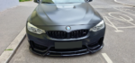 Spoiler avant noir brillant pour BMW M4 F82 2014-2020 avec ABE TÜV – Image 3