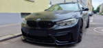 Spoiler avant noir brillant pour BMW M4 F82 2014-2020 avec ABE TÜV – Image 4