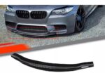 Spoiler avant noir brillant pour BMW M5 F10 de 2011 à 2016 certificat ABE TÜV