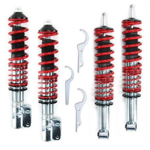 GF200115.jpg kit amortisseurs + suspensions combinés filetés avant arrière Redline pour VW golf 1 DE 1974 0 06/1993 – Image 1