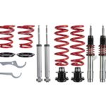 Kit amortisseurs suspensions combiné fileté avant arrière BMW série 3 F30 et F31 sauf Xdrive