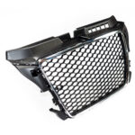 Calandre chrome et noir look RS3 pour AUDI A3 8p 3/5 porte et sportback de 04/2008 à 2012 – Image 4