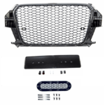 Calandre look RSQ3 noir brillant pour AUDI Q3 et SQ3 8U phase 1 de 06/2011 à 10/2014