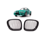 2 GRILLE DE CALANDRE NOIR MAT BMW Z3 DE 1996 A 2002