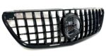 CALANDRE LOOK AMG GT NOIR BRILLANT POUR MERCEDES VITO W447 + LOGO NOIR DE 2014 A 2024 – Image 2
