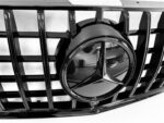 CALANDRE LOOK AMG GT NOIR BRILLANT POUR MERCEDES VITO W447 + LOGO NOIR DE 2014 A 2024 – Image 3