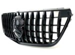 CALANDRE LOOK AMG GT NOIR BRILLANT POUR MERCEDES VITO W447 + LOGO NOIR DE 2014 A 2024 – Image 4
