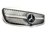 CALANDRE DIAMANT LOOK AMG POUR MERCEDES CLASSE V W447 PHASE 1 DE 03/2014 A 02/2019 + LOGO – Image 2