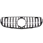 Calandre look AMG GT noir pour MERCEDES GLC X253 et C253 phase 1 de 06/2015 à 03/2019