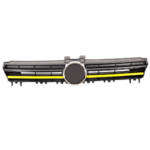 Calandre look R400 pour VW GOLF 7 phase 1 de 2012 à 11/2016 avec liseré jaune