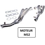 COLLECTEUR ECHAPPEMENT INOX BMW SERIE 3 E46 98-00 SERIE 5 E39 Z3 Z4 MOTEUR M52