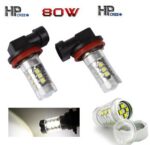 2 AMPOULE H11 80W SURPUISSANTE POUR ANTIBROUILLARD BMW X5 E70 + CANBUS – Image 2