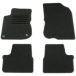 4 tapis de sol velours spécifique PEUGEOT 2008 DE 05/2013 A 12/2019