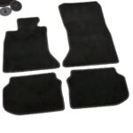 4 tapis de sol premium sur mesure pour BMW série 5 F10 F11 de 09/2010 à 2017